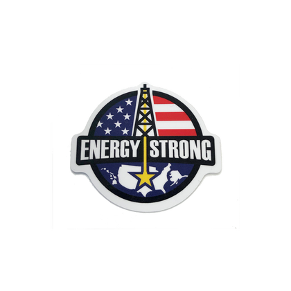 Energy Strong Hard Hat Sticker