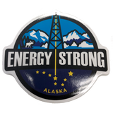 Energy Strong Truck Sticker