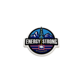 Energy Strong Hard Hat Sticker
